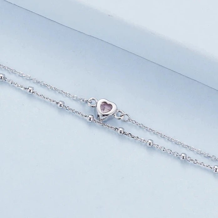 Pulseira de Camadas em Prata 925