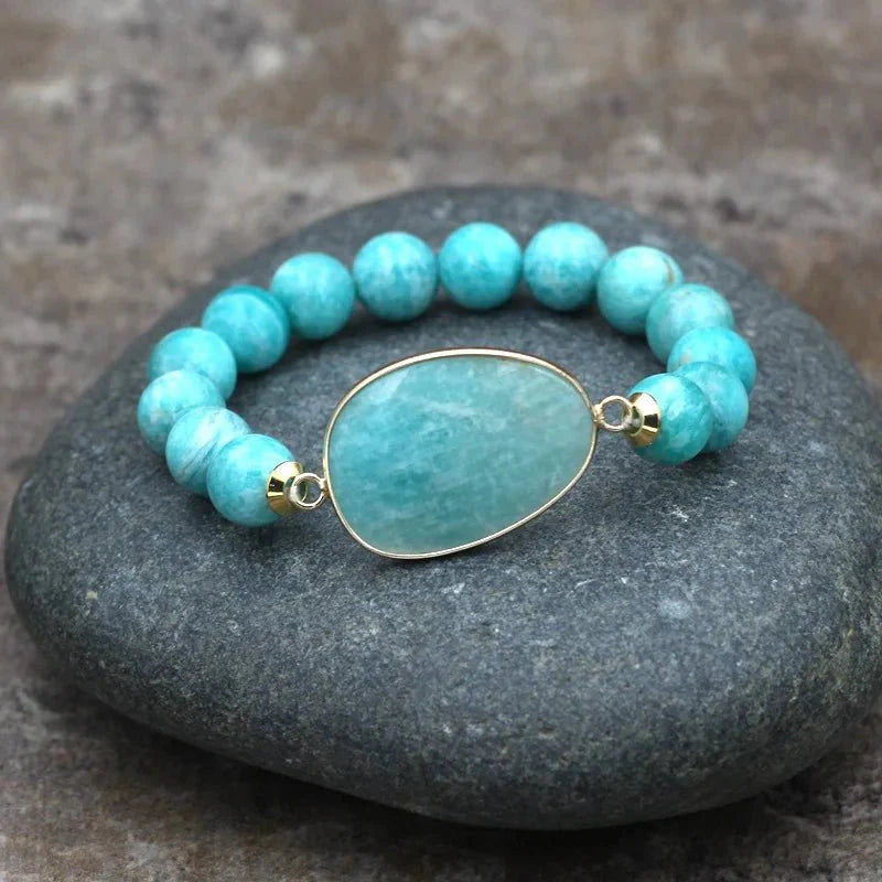 Pulseira  Pedra Natural Azul