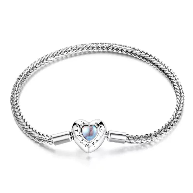 Pulseira Para Berloque Coração