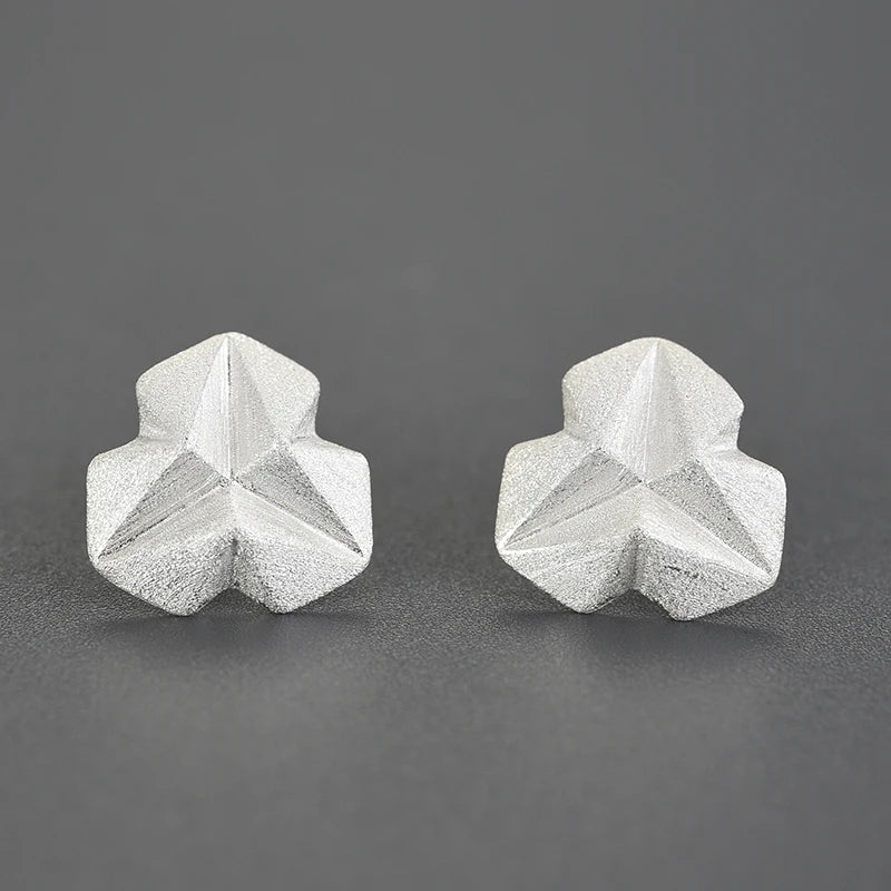 Brinco Argola Triangular Banhado a Ouro 18k