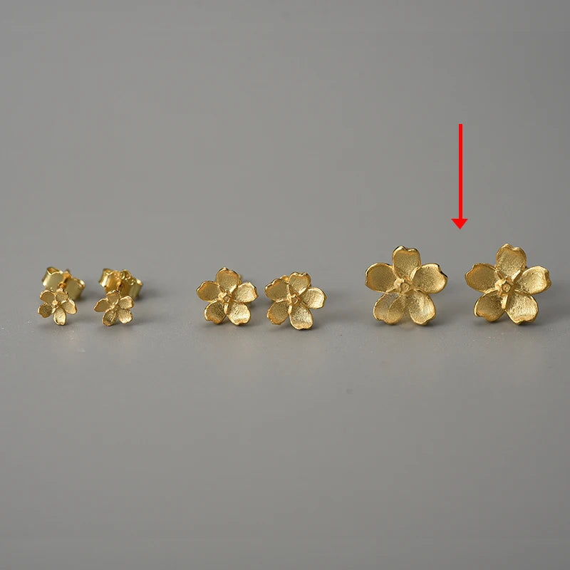 Brincos Folha Delicados em Prata 925 Minimalistas