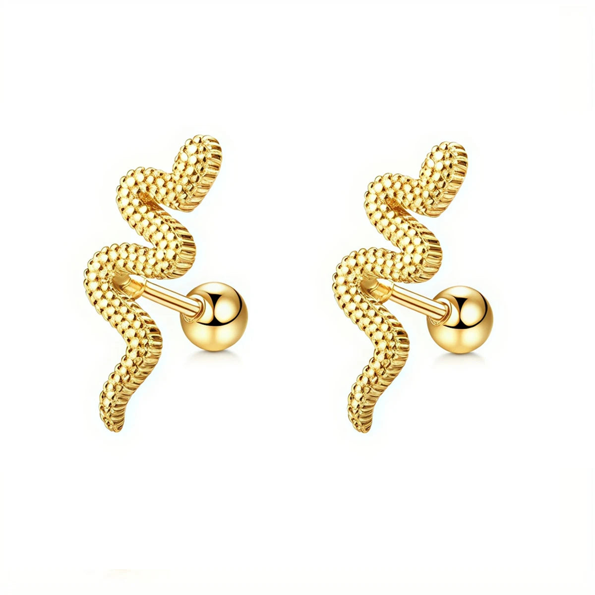 Brinco Animal Delicado em Aço Inoxidável Pino Stud