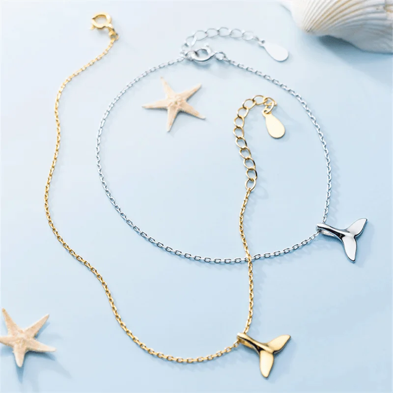 Pulseira Cauda de Sereia Prata 925